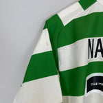 Shop 2005/07 CELTIC NAKAMURA #25 HOME SHIRT (M) NIKE, classic football shirts, vintage football shirts & retro soccer jerseys at Cult Kits