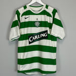 Shop 2005/07 CELTIC NAKAMURA #25 HOME SHIRT (M) NIKE, classic football shirts, vintage football shirts & retro soccer jerseys at Cult Kits