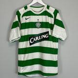Shop 2005/07 CELTIC NAKAMURA #25 HOME SHIRT (M) NIKE, classic football shirts, vintage football shirts & retro soccer jerseys at Cult Kits