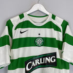 Shop 2005/07 CELTIC NAKAMURA #25 HOME SHIRT (M) NIKE, classic football shirts, vintage football shirts & retro soccer jerseys at Cult Kits