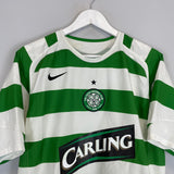 Shop 2005/07 CELTIC NAKAMURA #25 HOME SHIRT (M) NIKE, classic football shirts, vintage football shirts & retro soccer jerseys at Cult Kits