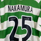 Shop 2005/07 CELTIC NAKAMURA #25 HOME SHIRT (M) NIKE, classic football shirts, vintage football shirts & retro soccer jerseys at Cult Kits