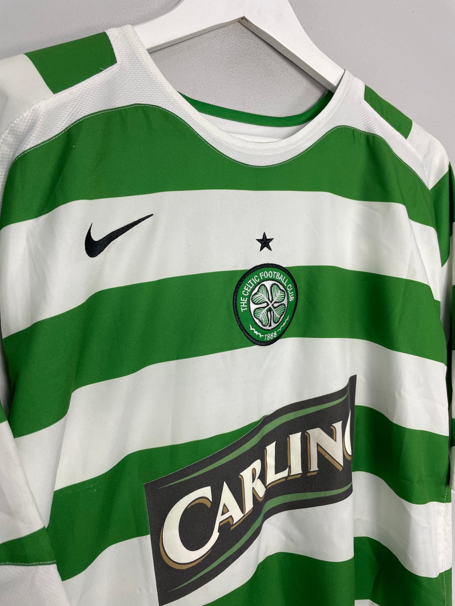 2005/07 CELTIC NAKAMURA #25 HOME SHIRT (XL) NIKE – Cult Kits