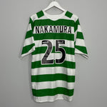 Shop 2005/07 CELTIC NAKAMURA #25 HOME SHIRT (XL) NIKE, classic football shirts, vintage football shirts & retro soccer jerseys at Cult Kits