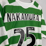 Shop 2005/07 CELTIC NAKAMURA #25 HOME SHIRT (XL) NIKE, classic football shirts, vintage football shirts & retro soccer jerseys at Cult Kits