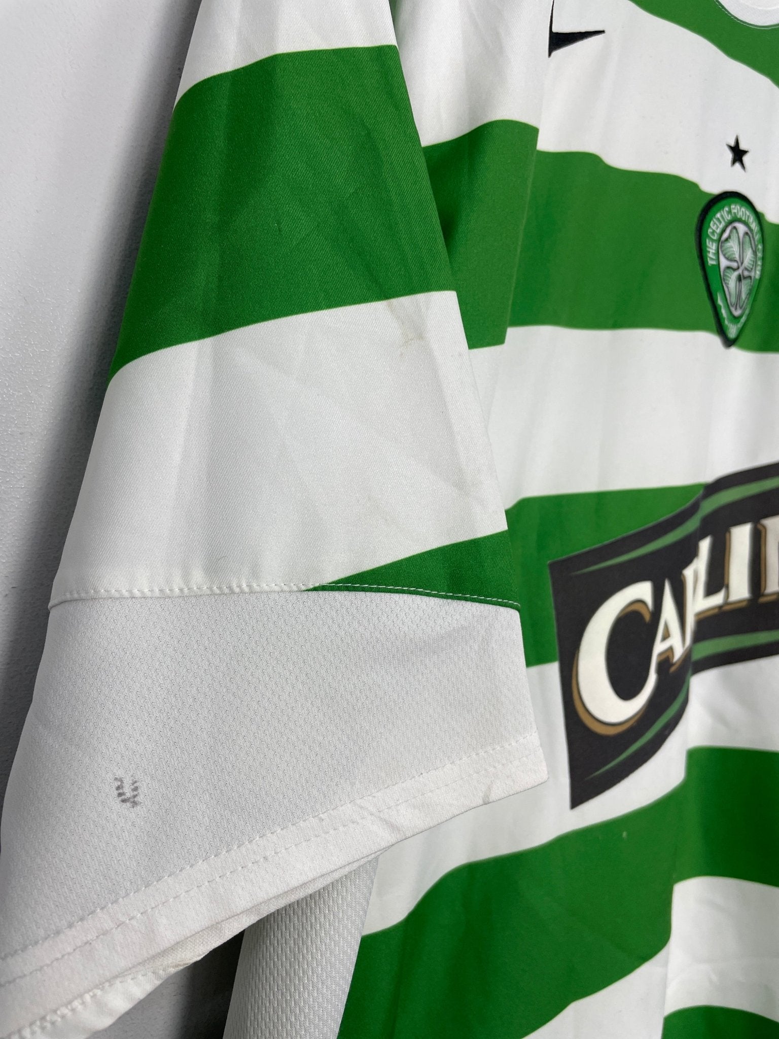 Shop 2005/07 CELTIC NAKAMURA #25 HOME SHIRT (XL) NIKE, classic football shirts, vintage football shirts & retro soccer jerseys at Cult Kits