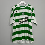 Shop 2005/07 CELTIC NAKAMURA #25 HOME SHIRT (XL) NIKE, classic football shirts, vintage football shirts & retro soccer jerseys at Cult Kits