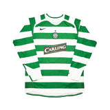 Buy 2005/07 Celtic Nakamura 25 L/S Home Shirt (XL) Nike ~ Free worldwide shipping ~ Authentic Vintage Football Shirts from Cult Kits