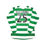 Buy 2005/07 Celtic Nakamura 25 L/S Home Shirt (XL) Nike ~ Free worldwide shipping ~ Authentic Vintage Football Shirts from Cult Kits