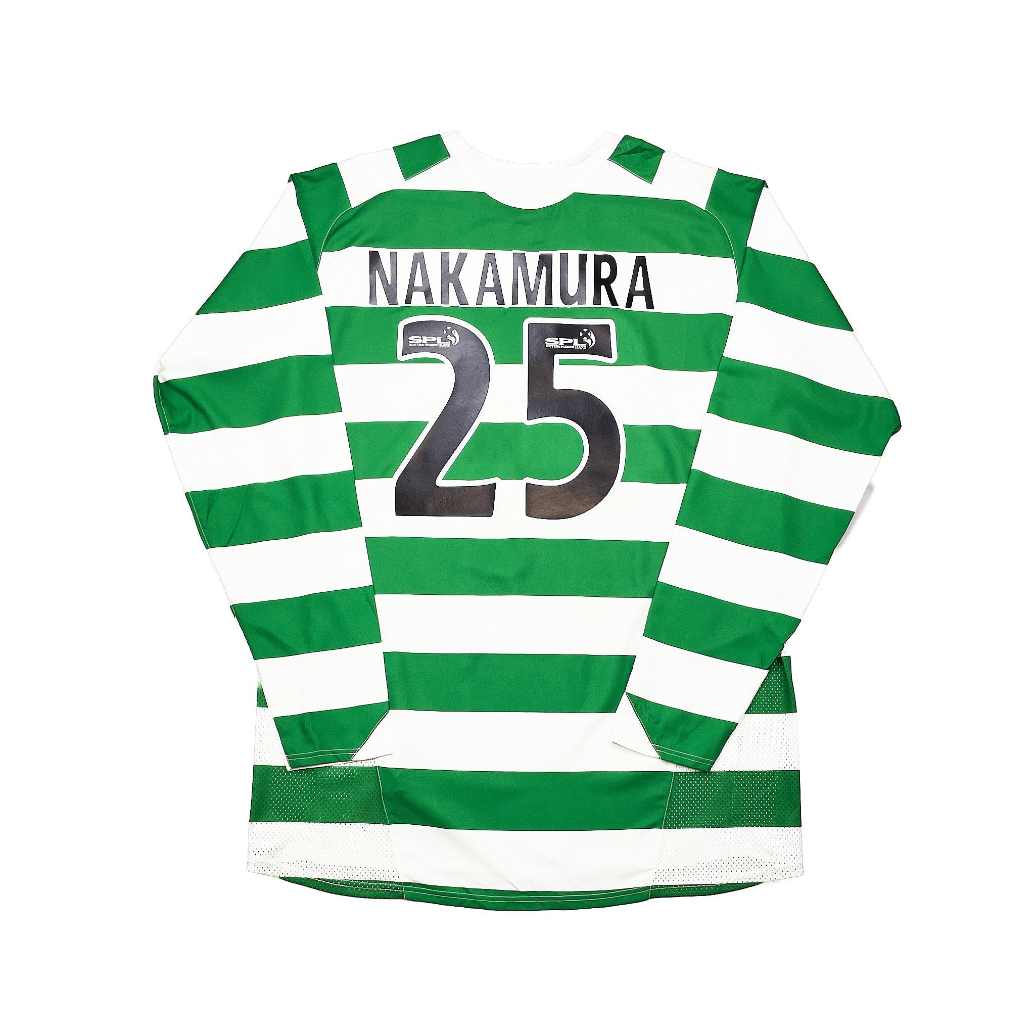 Buy 2005/07 Celtic Nakamura 25 L/S Home Shirt (XL) Nike ~ Free worldwide shipping ~ Authentic Vintage Football Shirts from Cult Kits