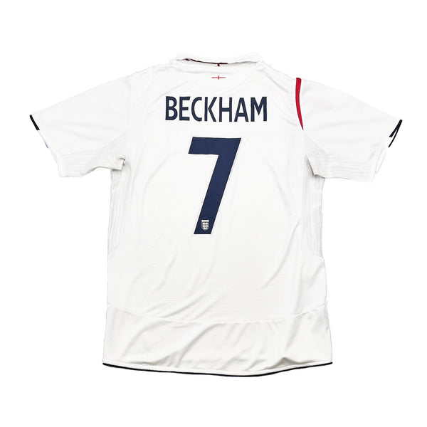 2005/07 England Beckham #7 Home Shirt (L) Umbro – Cult Kits