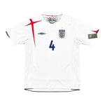 Buy 2005/07 ENGLAND GERRARD 4 *BNWT* HOME SHIRT (L) UMBRO ~ Free worldwide shipping available ~ Authentic Vintage Football Shirts from Cult Kits