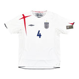 Buy 2005/07 ENGLAND GERRARD 4 *BNWT* HOME SHIRT (L) UMBRO ~ Free worldwide shipping available ~ Authentic Vintage Football Shirts from Cult Kits