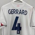Shop 2005/07 ENGLAND GERRARD #4 HOME SHIRT (L) UMBRO, classic football shirts, vintage football shirts & retro soccer jerseys at Cult Kits