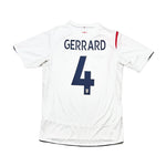 Buy 2005/07 England Gerrard 4 Home Shirt (M) Umbro ~ Free worldwide shipping ~ Authentic Vintage Football Shirts from Cult Kits