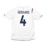 Buy 2005/07 England Gerrard 4 Home Shirt (M) Umbro ~ Free worldwide shipping ~ Authentic Vintage Football Shirts from Cult Kits