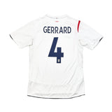 Buy 2005/07 England Gerrard 4 Home Shirt (M) Umbro ~ Free worldwide shipping ~ Authentic Vintage Football Shirts from Cult Kits