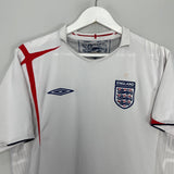 Shop 2005/07 ENGLAND HOME SHIRT (M) UMBRO, classic football shirts, vintage football shirts & retro soccer jerseys at Cult Kits