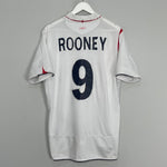 Shop 2005/07 ENGLAND ROONEY #9 HOME SHIRT (L) UMBRO, classic football shirts, vintage football shirts & retro soccer jerseys at Cult Kits