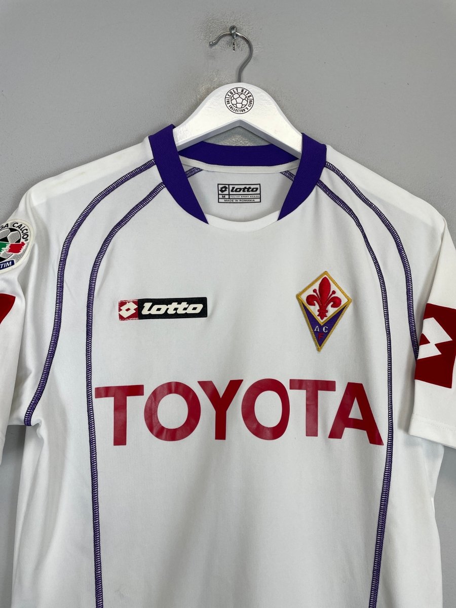 2005/07 FIORENTINA TONI 30 AWAY SHIRT (M) LOTTO - Cult Kits - Medium - Buy Vintage Football Shirts, Authentic Retro Football Shirts For Sale, Classic Football Shirts & Soccer Jersey