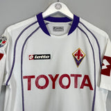 2005/07 FIORENTINA TONI 30 AWAY SHIRT (M) LOTTO - Cult Kits - Medium - Buy Vintage Football Shirts, Authentic Retro Football Shirts For Sale, Classic Football Shirts & Soccer Jersey