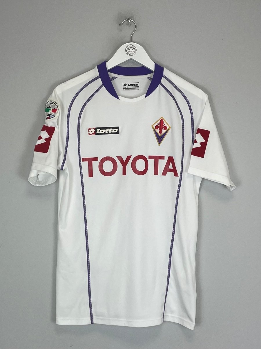 2005/07 FIORENTINA TONI 30 AWAY SHIRT (M) LOTTO - Cult Kits - Medium - Buy Vintage Football Shirts, Authentic Retro Football Shirts For Sale, Classic Football Shirts & Soccer Jersey
