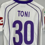 2005/07 FIORENTINA TONI 30 AWAY SHIRT (M) LOTTO - Cult Kits - Medium - Buy Vintage Football Shirts, Authentic Retro Football Shirts For Sale, Classic Football Shirts & Soccer Jersey