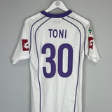 2005/07 FIORENTINA TONI 30 AWAY SHIRT (M) LOTTO - Cult Kits - Medium - Buy Vintage Football Shirts, Authentic Retro Football Shirts For Sale, Classic Football Shirts & Soccer Jersey