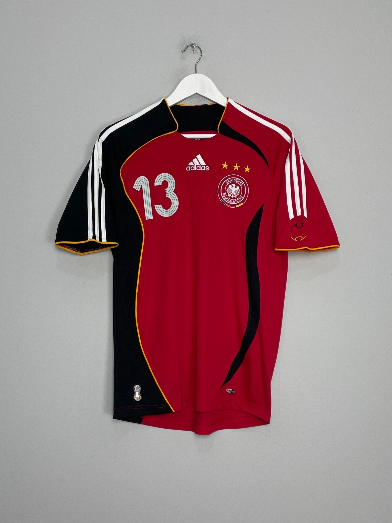 Shop 2005/07 GERMANY BALLACK #13 AWAY SHIRT (S) ADIDAS, classic football shirts, vintage football shirts & retro soccer jerseys at Cult Kits