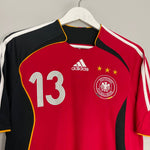 Shop 2005/07 GERMANY BALLACK #13 AWAY SHIRT (S) ADIDAS, classic football shirts, vintage football shirts & retro soccer jerseys at Cult Kits