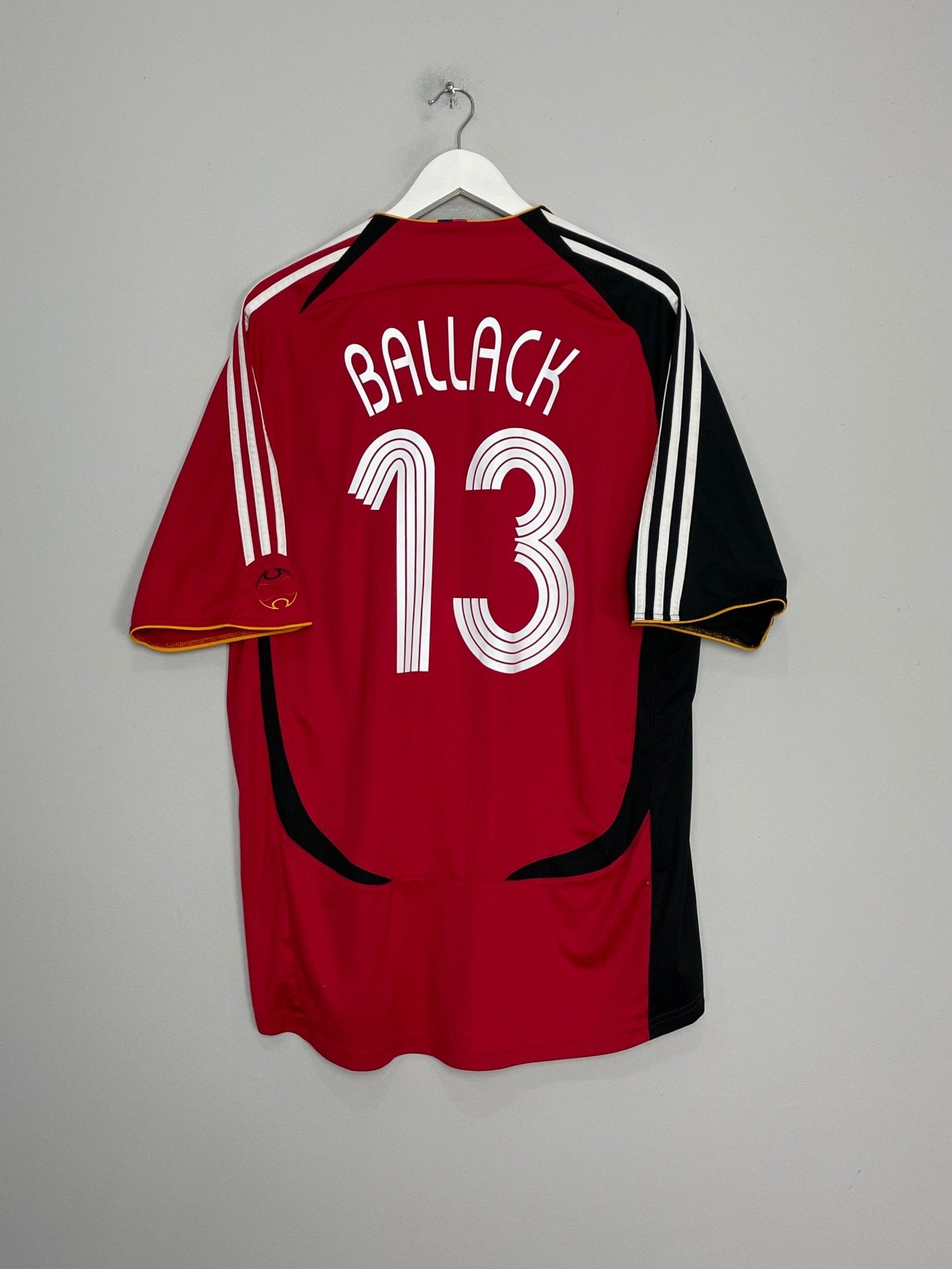 Shop 2005/07 GERMANY BALLACK #13 AWAY SHIRT (XXL) ADIDAS, classic football shirts, vintage football shirts & retro soccer jerseys at Cult Kits