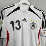 Shop 2005/07 GERMANY BALLACK #13 HOME SHIRT (M) ADIDAS, classic football shirts, vintage football shirts & retro soccer jerseys at Cult Kits