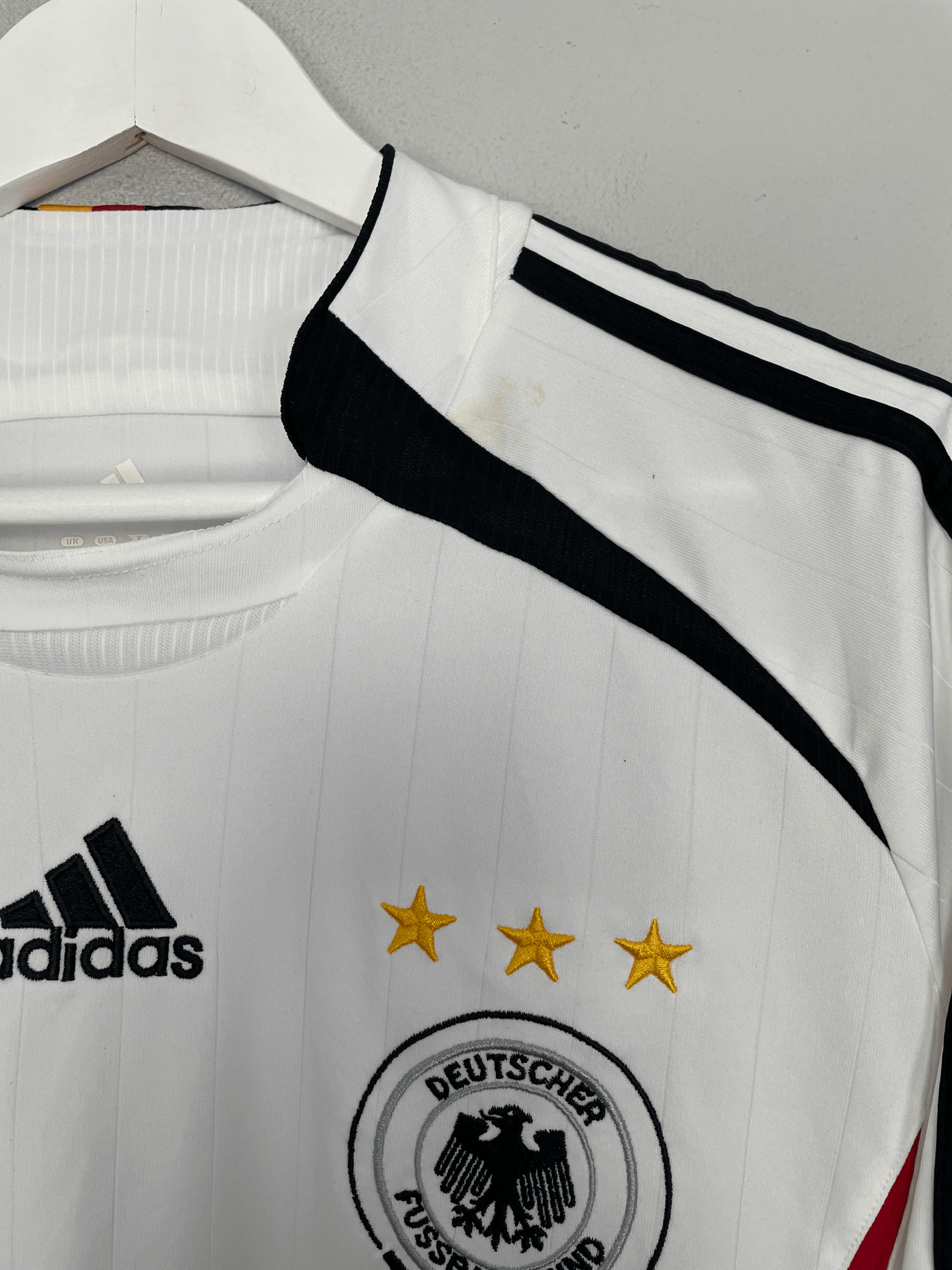 Shop 2005/07 GERMANY BALLACK #13 HOME SHIRT (M) ADIDAS, classic football shirts, vintage football shirts & retro soccer jerseys at Cult Kits