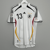 Shop 2005/07 GERMANY BALLACK #13 HOME SHIRT (M) ADIDAS, classic football shirts, vintage football shirts & retro soccer jerseys at Cult Kits