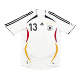 Buy 2005/07 Germany Ballack 13 Home Shirt (M) Adidas ~ Free worldwide shipping ~ Authentic Vintage Football Shirts from Cult Kits
