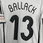 Shop 2005/07 GERMANY BALLACK #13 HOME SHIRT (M) ADIDAS, classic football shirts, vintage football shirts & retro soccer jerseys at Cult Kits