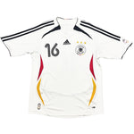 Buy 2005/07 GERMANY LAHM 16 HOME SHIRT (S) ADIDAS ~ Free worldwide shipping available ~ Authentic Vintage Football Shirts from Cult Kits