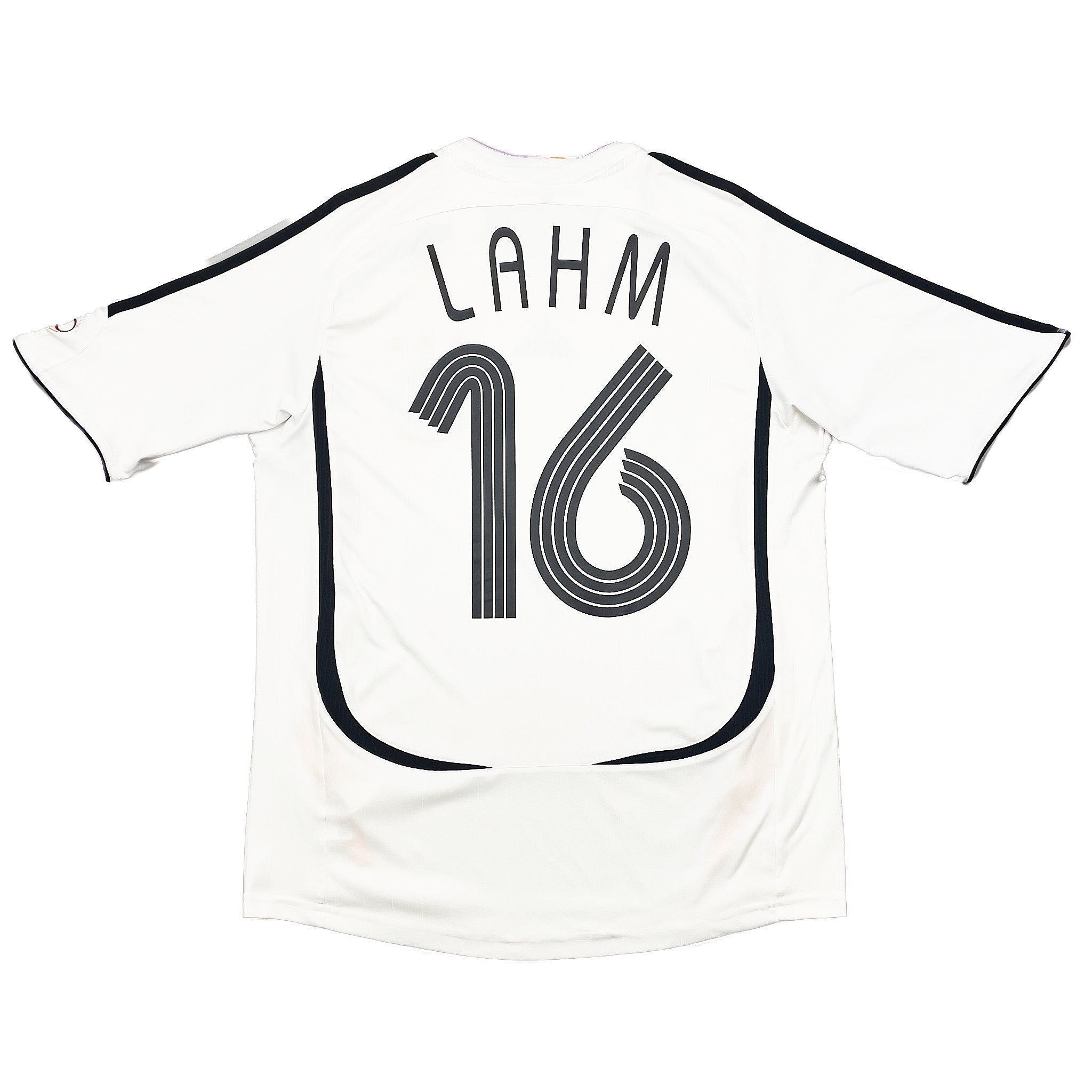 Buy 2005/07 GERMANY LAHM 16 HOME SHIRT (S) ADIDAS ~ Free worldwide shipping available ~ Authentic Vintage Football Shirts from Cult Kits