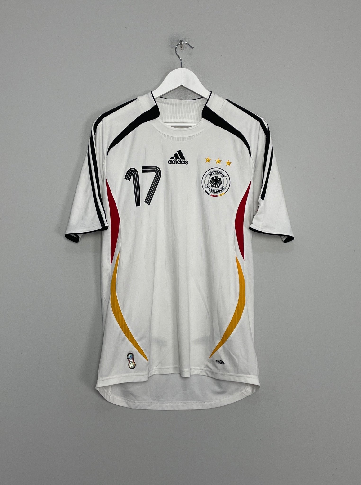 Shop 2005/07 GERMANY OZIL #17 HOME SHIRT (M) ADIDAS, classic football shirts, vintage football shirts & retro soccer jerseys at Cult Kits