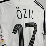 Shop 2005/07 GERMANY OZIL #17 HOME SHIRT (M) ADIDAS, classic football shirts, vintage football shirts & retro soccer jerseys at Cult Kits
