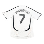 Buy 2005/07 Germany Schweinsteiger 7 Home Shirt (L) Adidas ~ Free worldwide shipping ~ Authentic Vintage Football Shirts from Cult Kits