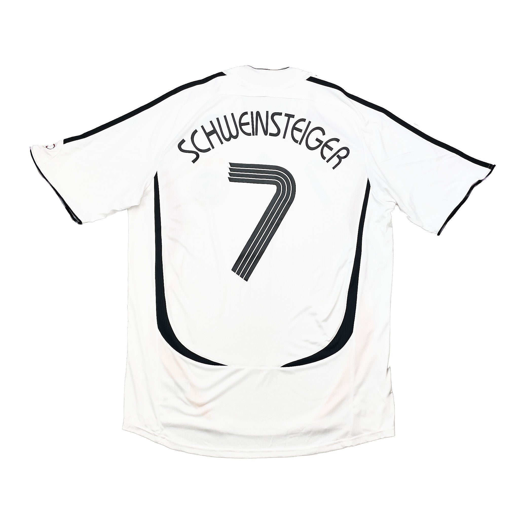 Buy 2005/07 Germany Schweinsteiger 7 Home Shirt (L) Adidas ~ Free worldwide shipping ~ Authentic Vintage Football Shirts from Cult Kits