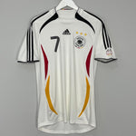 Shop 2005/07 GERMANY SCHWEINSTEIGER #7 HOME SHIRT (S) ADIDAS, classic football shirts, vintage football shirts & retro soccer jerseys at Cult Kits