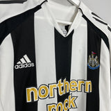 Shop 2005/07 NEWCASTLE UNITED HOME SHIRT (M) ADIDAS, classic football shirts, vintage football shirts & retro soccer jerseys at Cult Kits