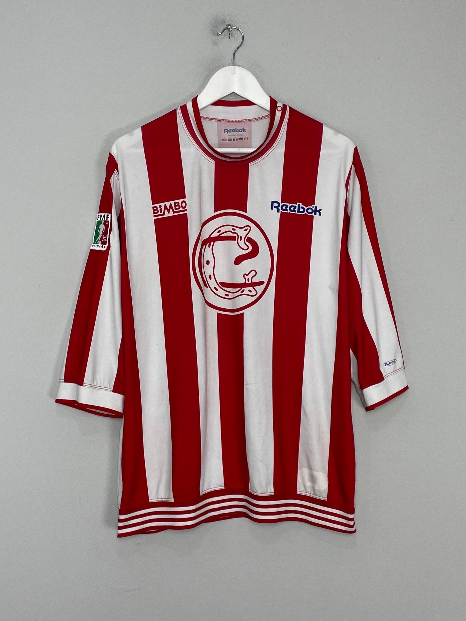 Shop 2006 CHIVAS GUADALAJARA *CENTENARY* HOME SHIRT (XL) REEBOK, classic football shirts, vintage football shirts & retro soccer jerseys at Cult Kits