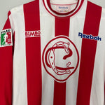 Shop 2006 CHIVAS GUADALAJARA *CENTENARY* L/S HOME SHIRT (S) REEBOK, classic football shirts, vintage football shirts & retro soccer jerseys at Cult Kits