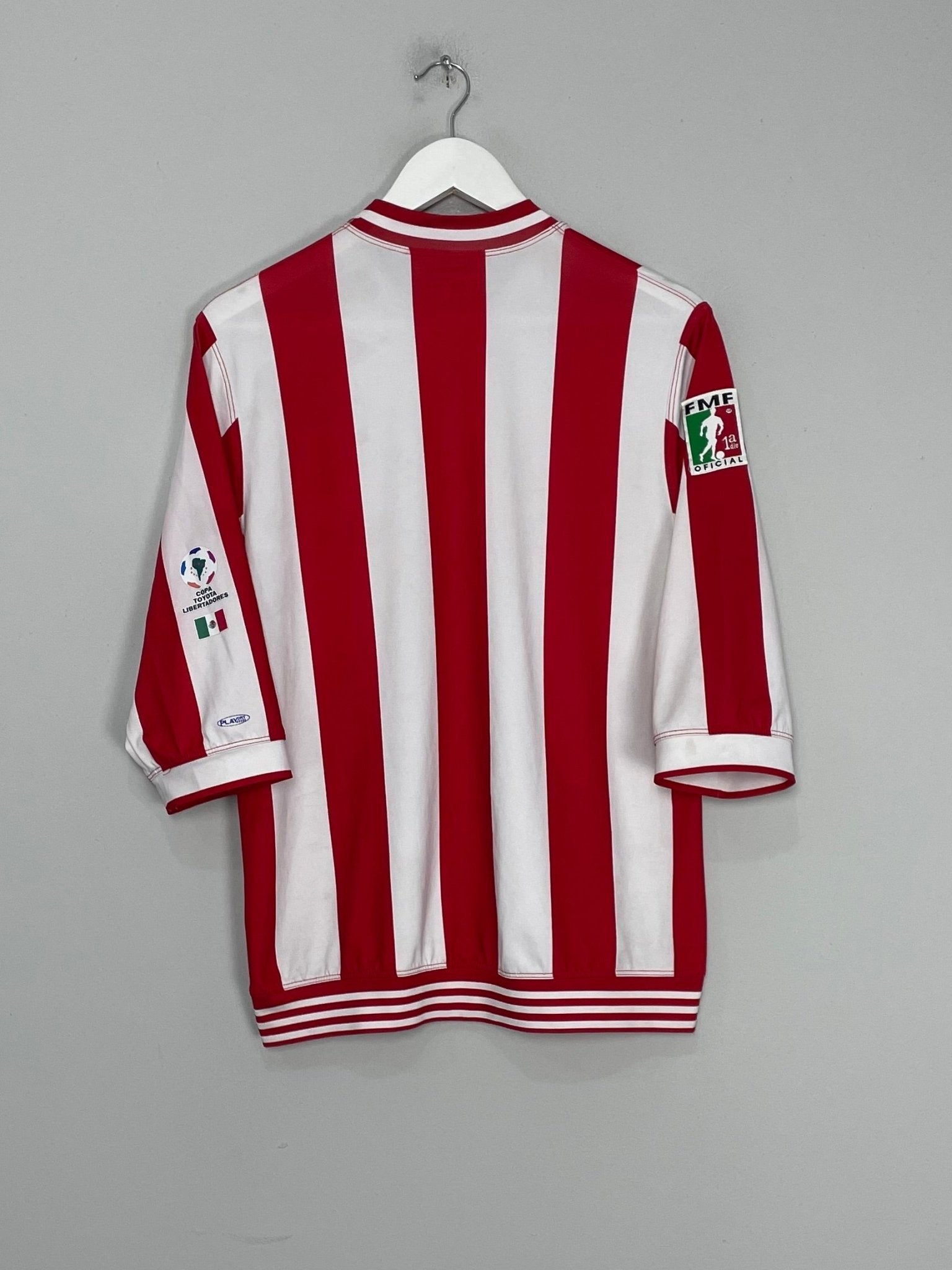 Shop 2006 CHIVAS GUADALAJARA *CENTENARY* L/S HOME SHIRT (S) REEBOK, classic football shirts, vintage football shirts & retro soccer jerseys at Cult Kits