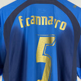 Shop 2006 ITALY **CANNAVARO #5 HOME SHIRT (XXL) PUMA, classic football shirts, vintage football shirts & retro soccer jerseys at Cult Kits