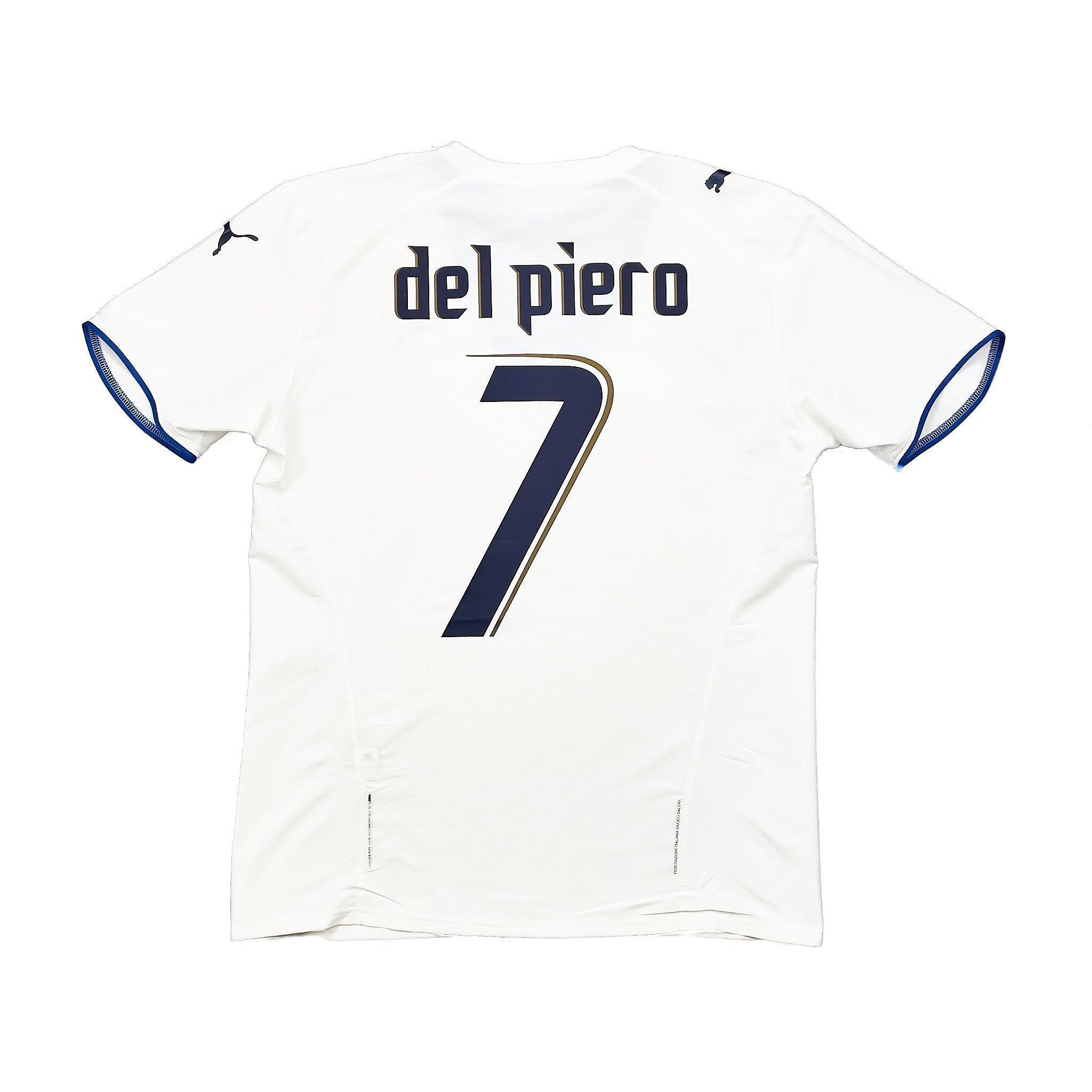 Buy 2006 Italy Del Piero 7 Away Shirt (M) Puma ~ Free worldwide shipping available ~ Authentic Vintage Football Shirts from Cult Kits