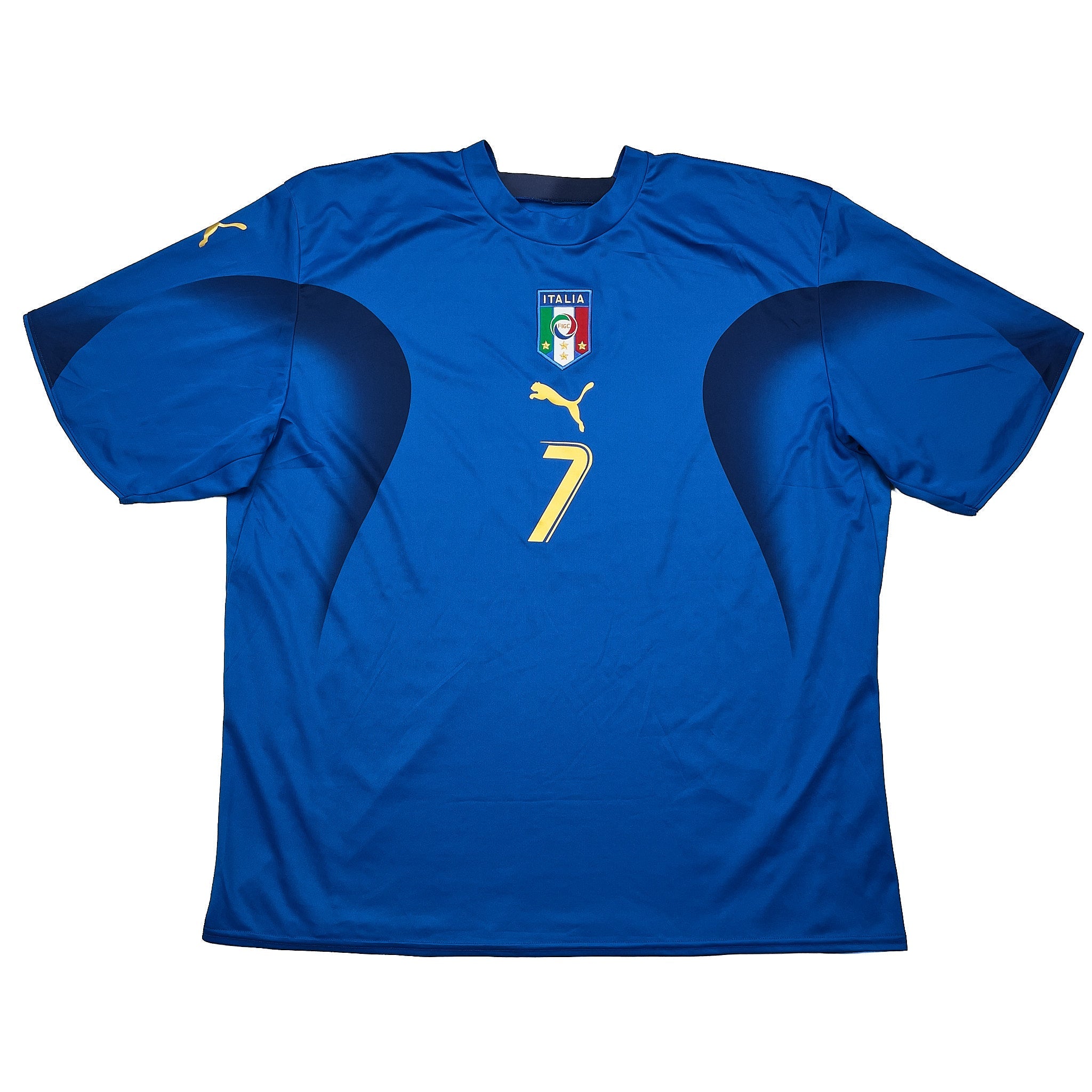 Buy 2006 Italy Del Piero 7 Home Shirt (XXL) Puma ~ Free worldwide shipping available ~ Authentic Vintage Football Shirts from Cult Kits